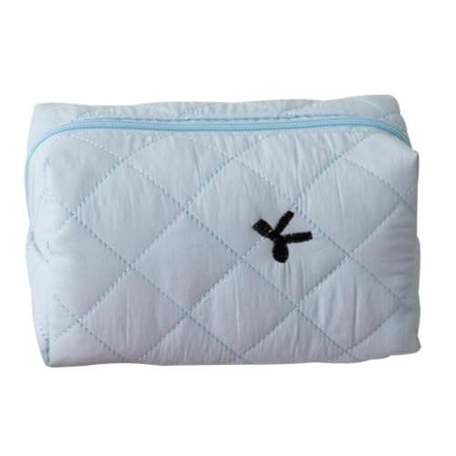 Ungtyb Bow Toiletry Bag, Large Aesthetic Makeup Organizer, Portable Cosmetic Pouch, Waterproof Travel Skin Care Storage Case, Multi Use Zippered Purse for Beauty, Workplace von Ungtyb