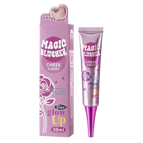 Ungtyb Cream Blush, Color Changing Cheek Stain, Long-Lasting Formula, Natural Finish, Brightens Under Eye, Sculpts and Highlights, For Mature Skin, Daily Face Makeup von Ungtyb