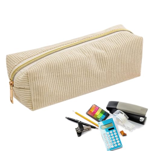 Ungtyb Federmäppchen | Federmäppchen mit Reißverschluss | Organizer für Schule Büro mit Reißverschluss für Bleistifte Radiergummi Textmarker Lineal | Täglicher Gebrauch Reisen Rucksack Arbeit von Ungtyb