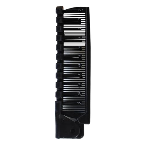 Ungtyb Foldable Hair Comb for Men, Double-Headed Massage Hair Brush, Anti-Static Styling Tool, Portable Makeup Comb for Outdoor Hiking and Outing, 7.87in von Ungtyb