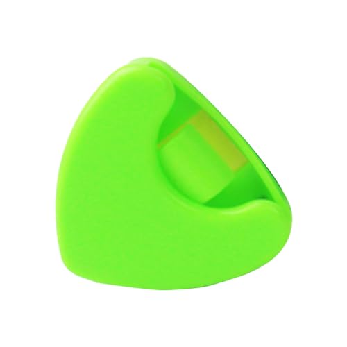 Ungtyb Gitarren-Plektrum-Box, dreieckiger Gitarren-Plektrum-Halter – selbstklebende dreieckige Aufbewahrungsbox – tragbarer wiederverwendbarer Plektren-Organizer, Ukulele-Plektren-Box, Große von Ungtyb