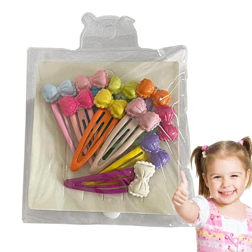 Ungtyb Niedliche Haarspangen, bunte Schnapp-Haarspangen,10 Haarspangen für Damen, niedliche Haarspangen - Modische Haarklammern, Haarschmuck von Ungtyb