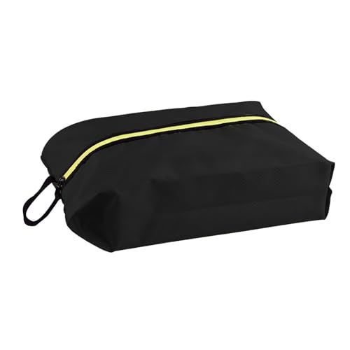Ungtyb Shoe Bag, Smell Proof Pouch, Large Capacity Dust-Proof Waterproof Storage, Multi-Functional Shoe Bag for Men & Women, Ideal for Travel 15.35x9.45x3.54in, Schwarz, riferimento alla von Ungtyb