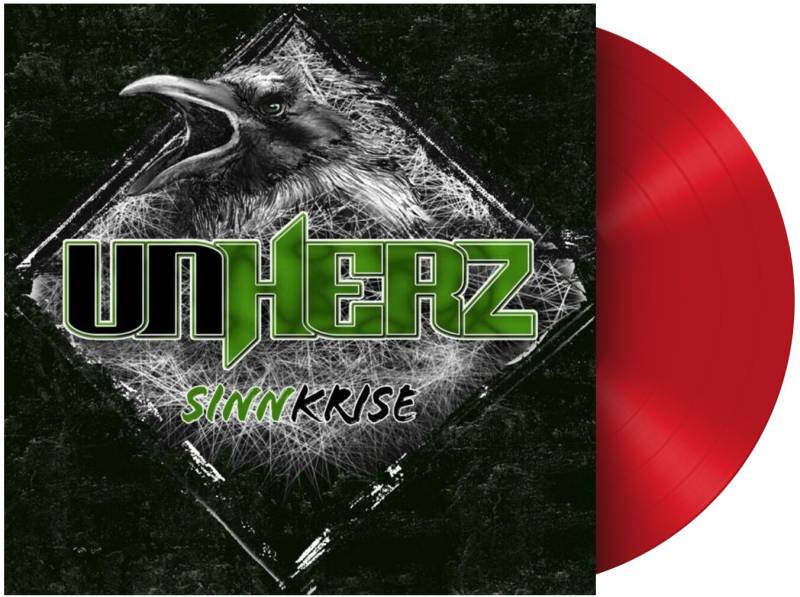 Unherz Sinnkrise LP rot von Unherz