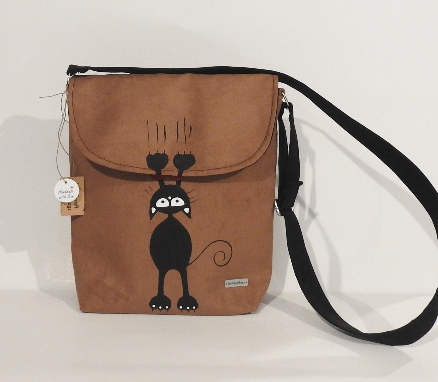 Handtasche Mit Kätzchen Für Mädchen Tasche von UniQueBagsButik