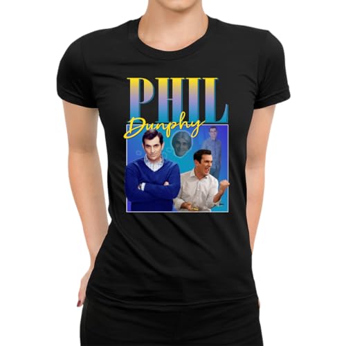 Phil Dunphy Modern Family Damen T-Shirt, Schwarz, M von Unibly