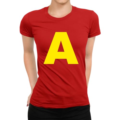 Streifenhörnchen A S T Buchstaben Faschingskostüm Gruppen Verkleidung - Karneval Fasching Kostüm Damen T-Shirt, Rot, S Streifenhörnchen A S T Buchstaben Faschingskostüm Gruppen Verkleidung - Karneval Fasching Kostüm Damen T-Shirt, Rot, S von Unibly