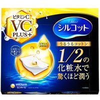 Unicharm - Silcot Sponge Touch Moisturizing Vitamin C Plus+ Cotton Pad 40 pcs von Unicharm