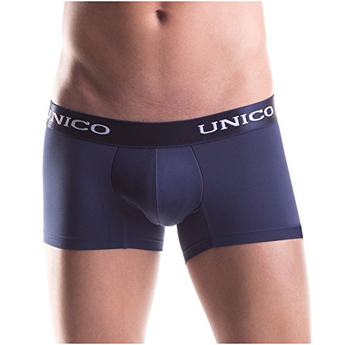 Mundo Unico Herren Boxer Brief / Mikrofaser / Kurz / Dunkelblau / L von Unico