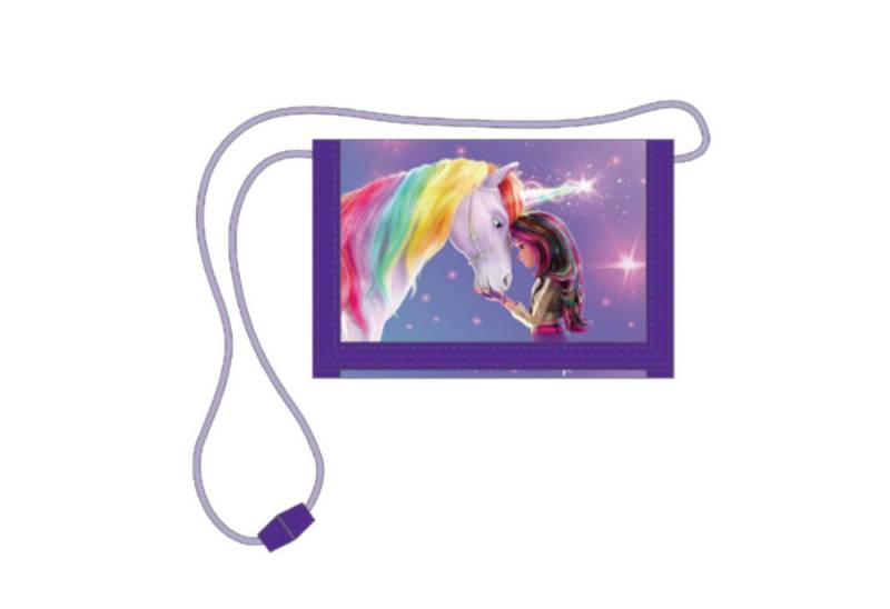 Unicorn Academy Geldbörse Kinder Brieftasche mit Disney Motiv aus Polyester (1-tlg) von Unicorn Academy