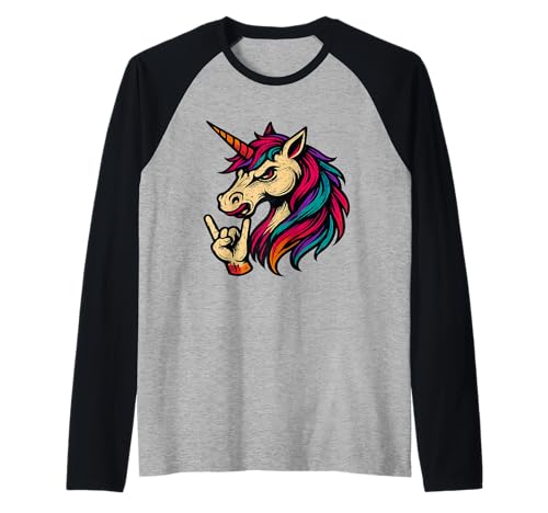 Bad Boy Einhorn Raglan Bad Boy Einhorn Raglan von Unicorn Gifts