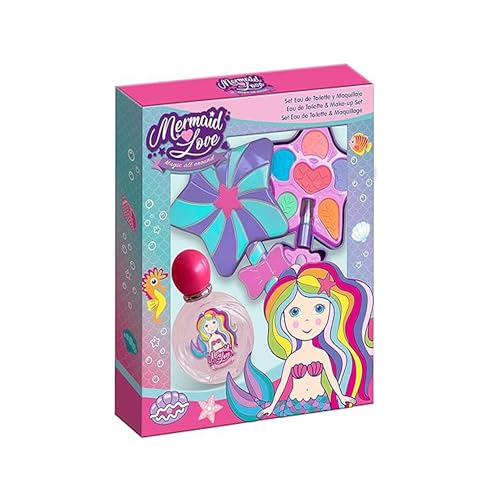 Mermaid Love Lollipop Geschenkset mit Make-up-Set und Eau de Toilette Parfüm Mermaid Love Lollipop Geschenkset mit Make-up-Set und Eau de Toilette Parfüm von Unicorn Love
