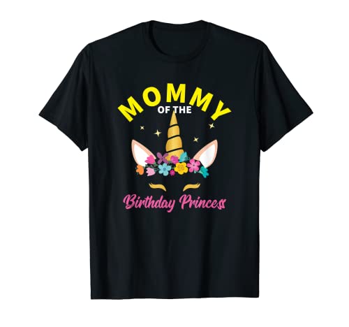 Einhorn Mom Shirts, Mama des Geburtstags Prinzessin Einhorn T-Shirt Einhorn Mom Shirts, Mama des Geburtstags Prinzessin Einhorn T-Shirt von Unicorn Mommy Birthday Princess Shirts