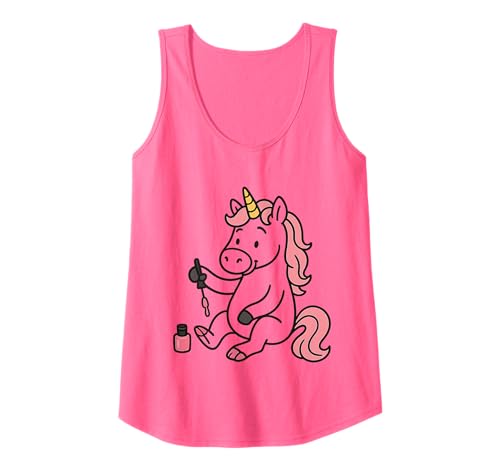 Einhorn Malerei Zehen Mädchen Teenager Frauen Kinder Erwachsene Tank Top Einhorn Malerei Zehen Mädchen Teenager Frauen Kinder Erwachsene Tank Top von Unicorn Painting Toes Rainbow Shop