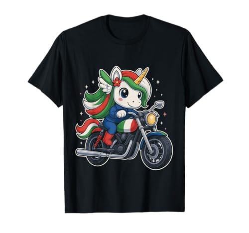 Einhorn Reiten Italien-Motorrad Jungen Mädchen Männer Frauen Kinder T-Shirt Einhorn Reiten Italien-Motorrad Jungen Mädchen Männer Frauen Kinder T-Shirt von Unicorn Riding A Italy Motorcycle Rainbow Shop