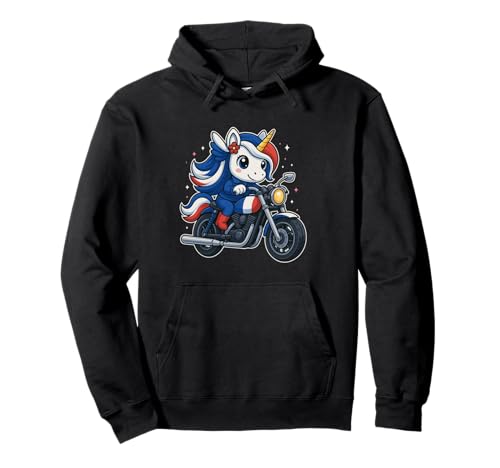 Einhorn Reiten Frankreich Motorrad Jungen Mädchen Männer Frauen Kinder Pullover Hoodie Einhorn Reiten Frankreich Motorrad Jungen Mädchen Männer Frauen Kinder Pullover Hoodie von Unicorn Riding France Motorcycle Rainbow Shop