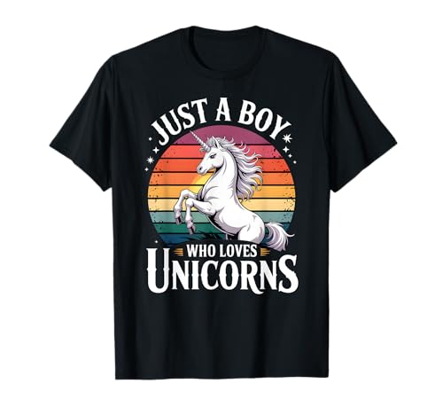 Jungen Einhorn T-Shirt von Unicorn Shirts & Gifts for Boys