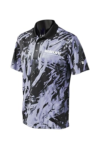 Unicorn Unisex Pro-tech Camo Dart-Shirt, grau, 4XL von Unicorn