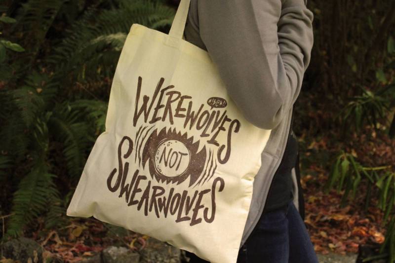 Werwolves Not Swearwolves Einkaufstasche | Was Wir in Der Schatten Tasche Tun von UnicornEmpirePrints