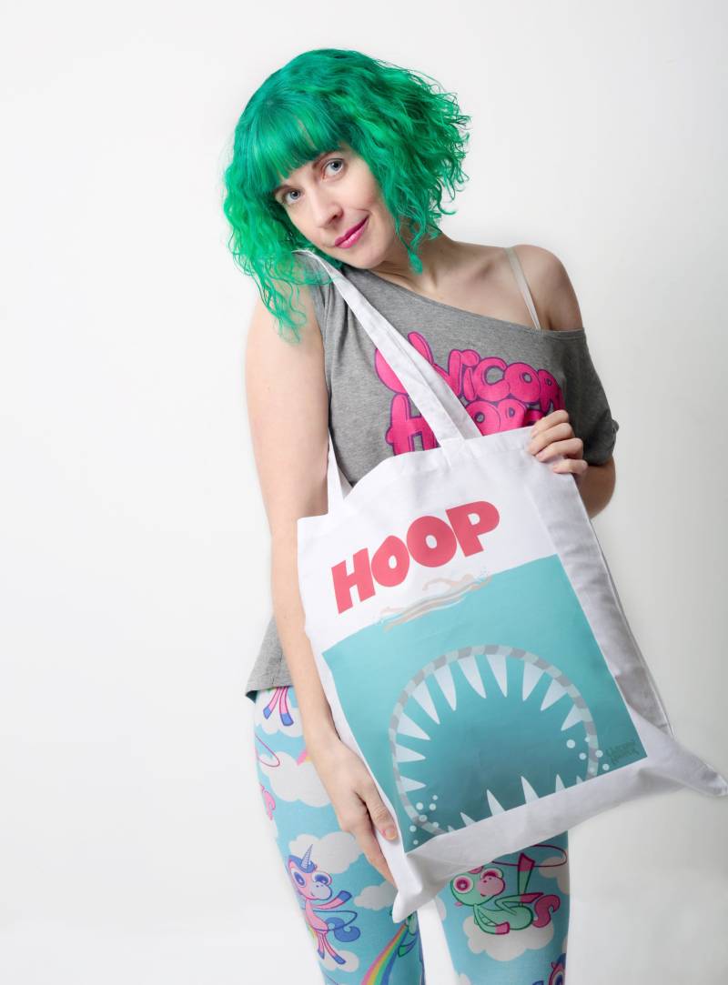 Jaws Hula Hoop Einkaufstasche von UnicornHooper