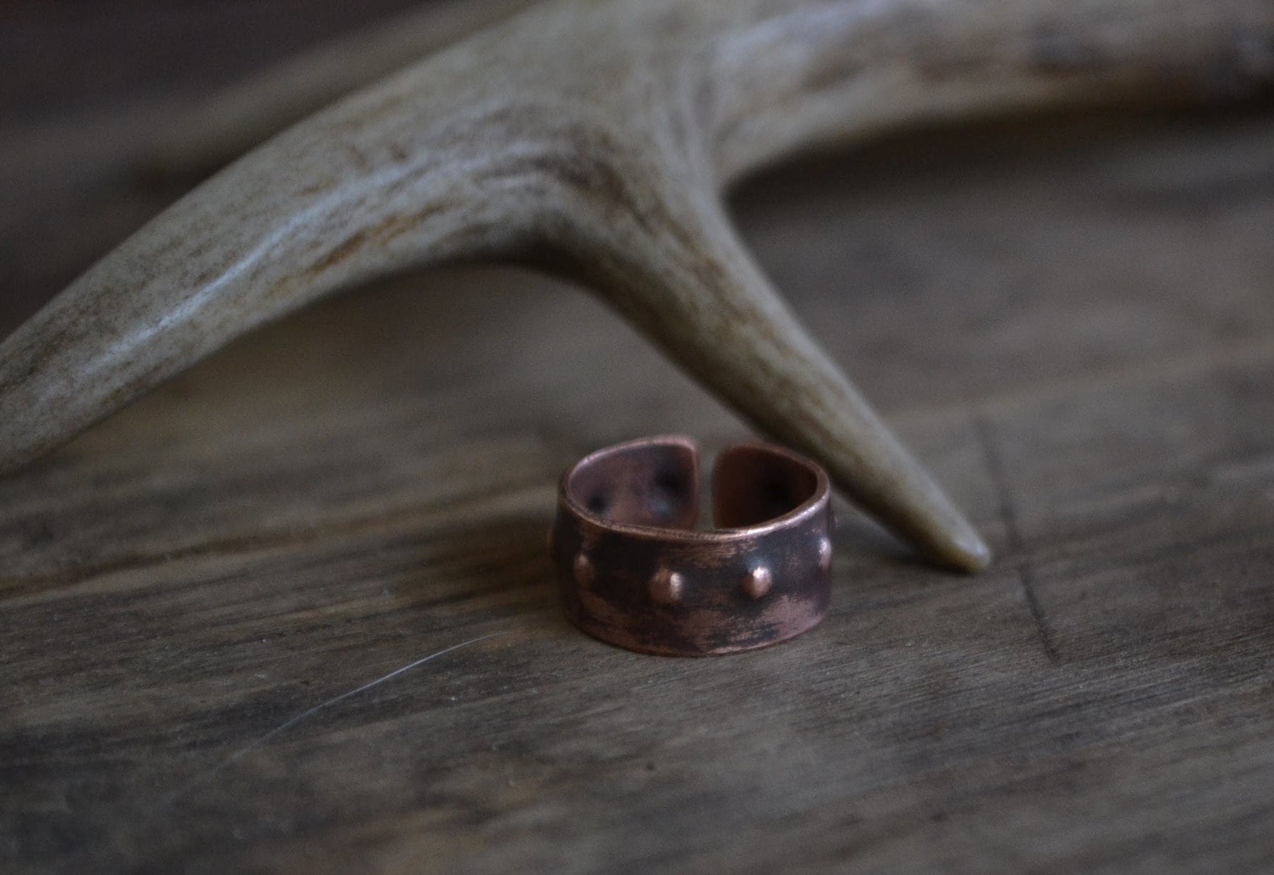 Knuckle Kupfer Ring, Knuckles Boho Über Dem Ringe von UnicornVibration
