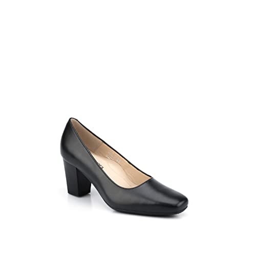 Uniform-Shoes Schwarz Leather Pumps für Damen Munich 36.0 - SEDEX-Mitglied Fabrik; LWG-zertifizierte Lieferanten; Made in Portugal; von Uniform-Shoes