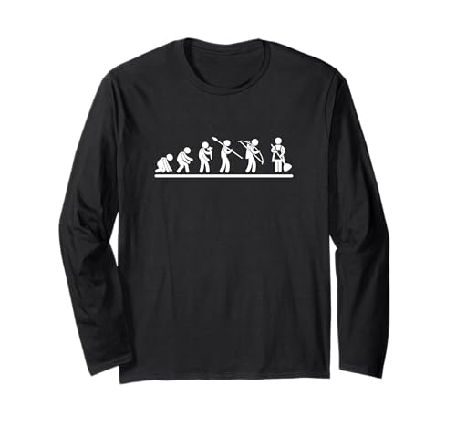 Housekeeping Evolution Frauen Lustige Haushälterin Langarmshirt Housekeeping Evolution Frauen Lustige Haushälterin Langarmshirt von Uniformes De Limpieza Para Mujer Diseños