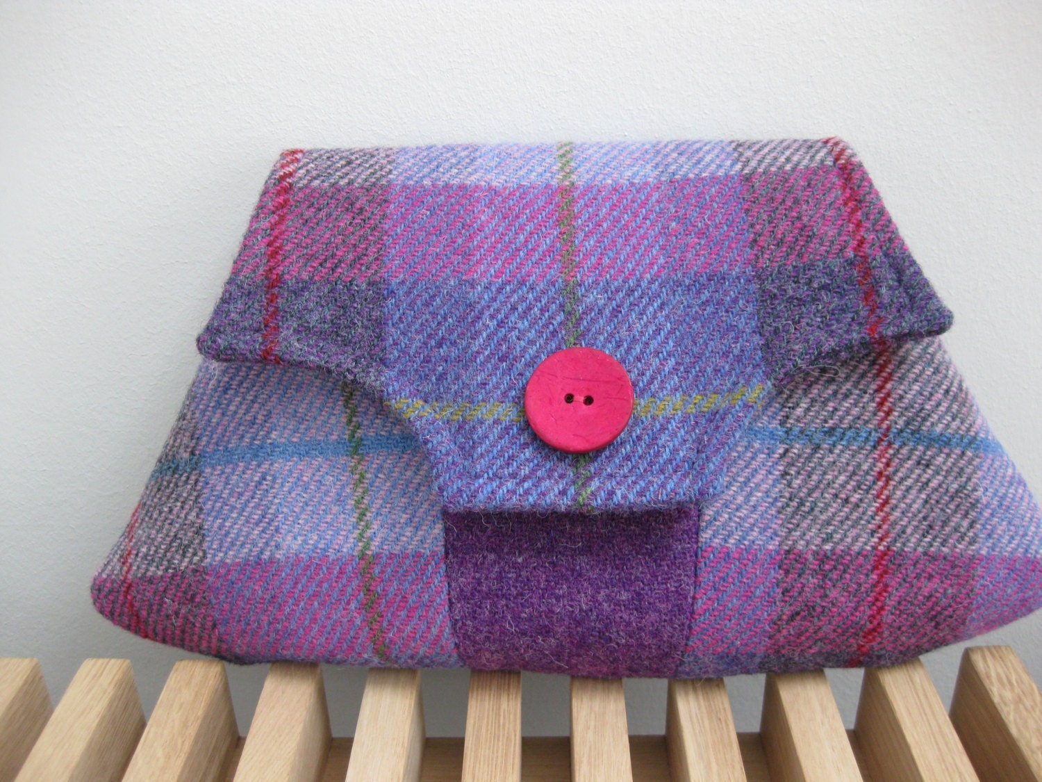 Harris Tweed - Vintage Inspirierte Clutch Harris Tweed - Vintage Inspirierte Clutch von UnikabyMarianne