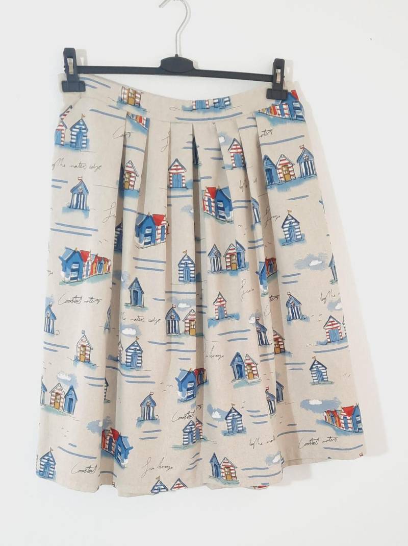 Midi Faltenrock Midi Faltenrock von UnikatGittaModen