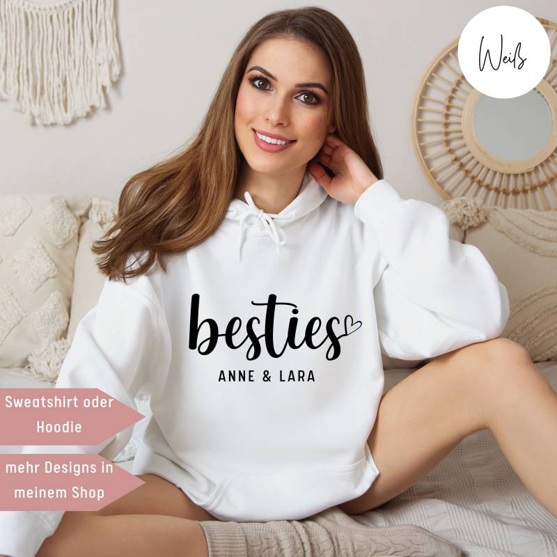 Beste Freundin Hoodie Pullover Weihnachtsgeschenk Beste Bestie Geschenk Schwester Geburtstagsgeschenk von UnikatUniversum