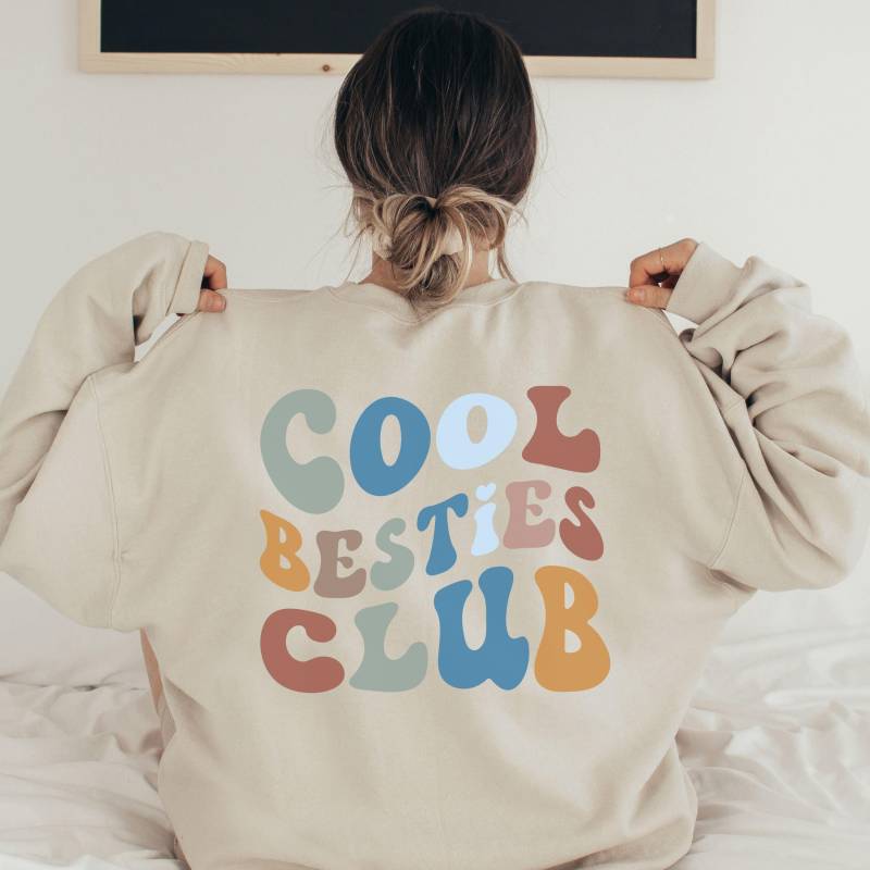 Beste Freundin Pullover Weihnachtsgeschenk Beste Bestie Geschenk Schwester Geburtstagsgeschenk Cool Besties Club von UnikatUniversum