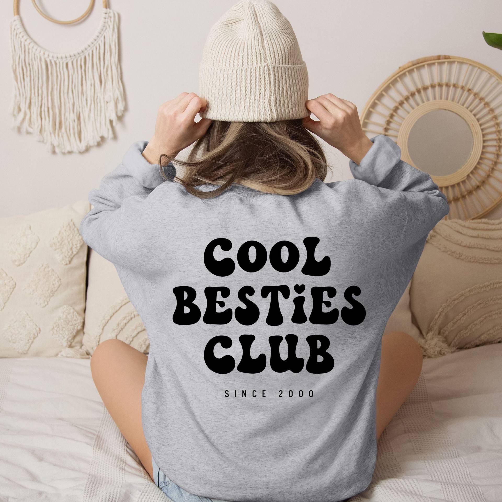 Beste Freundin Pullover Weihnachtsgeschenk Beste Bestie Geschenk Schwester Geburtstagsgeschenk Cool Besties Club von UnikatUniversum