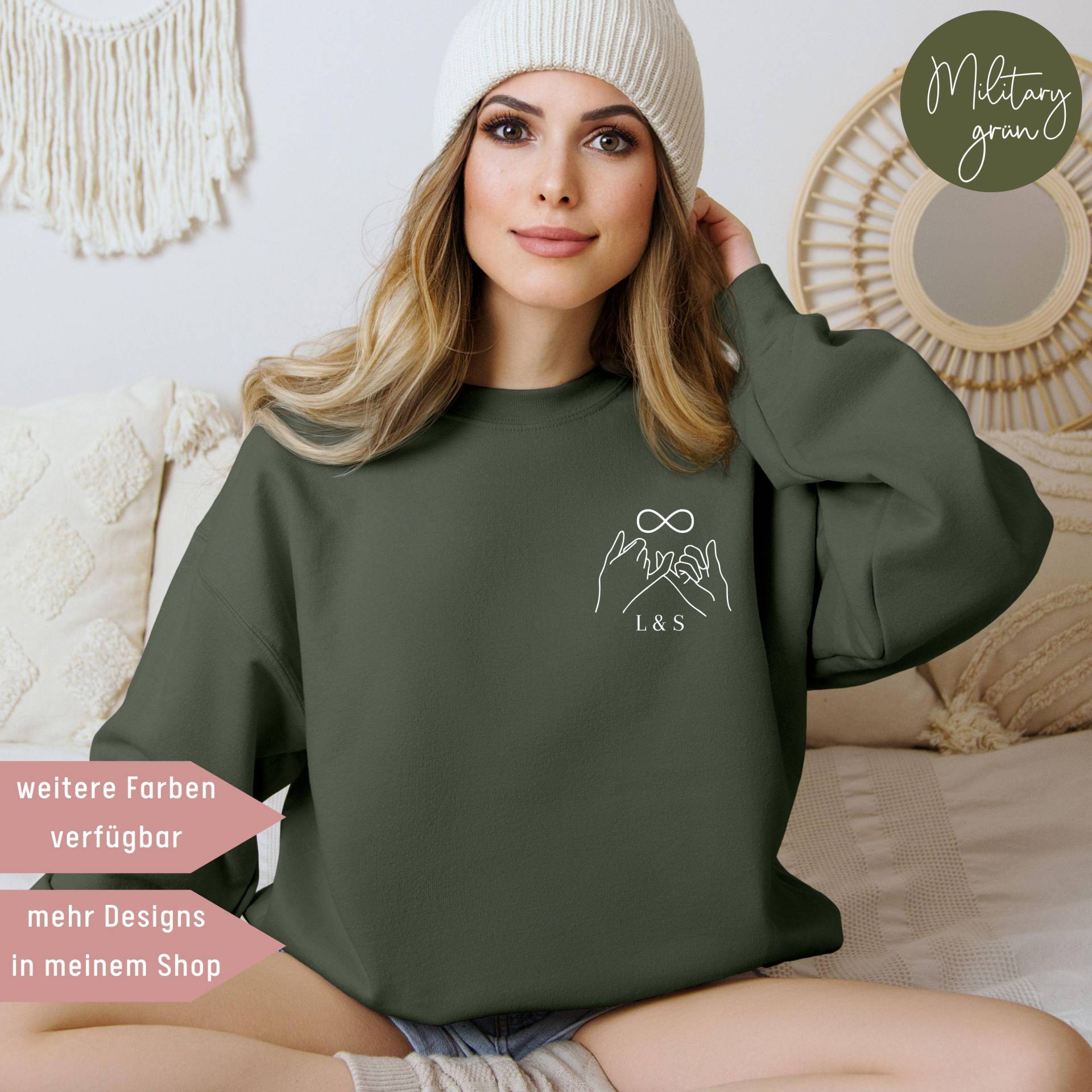 Besties Pullover Personalisierte Geschenke Beste Freundin Für Schwester Geburtstagsgeschenk Geburtstagsgeschenke von UnikatUniversum