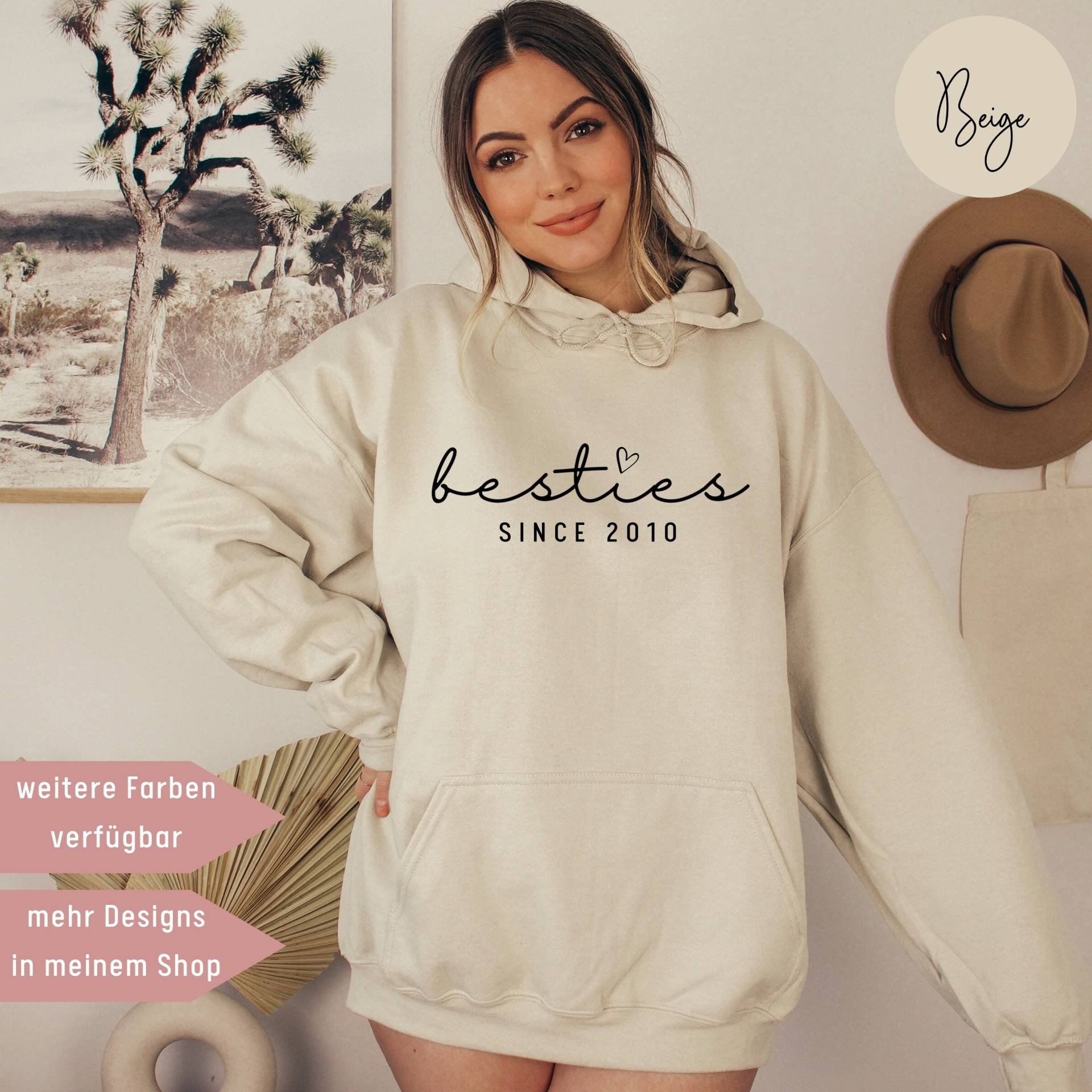 Geschenk Für Beste Freundin Oversized Hoodie Bff Geschenke Frauen Bestie Damen Kapuzenpullover Personalisiert Geschenk Für Beste Freundin Oversized Hoodie Bff Geschenke Frauen Bestie Damen Kapuzenpullover Personalisiert von UnikatUniversum
