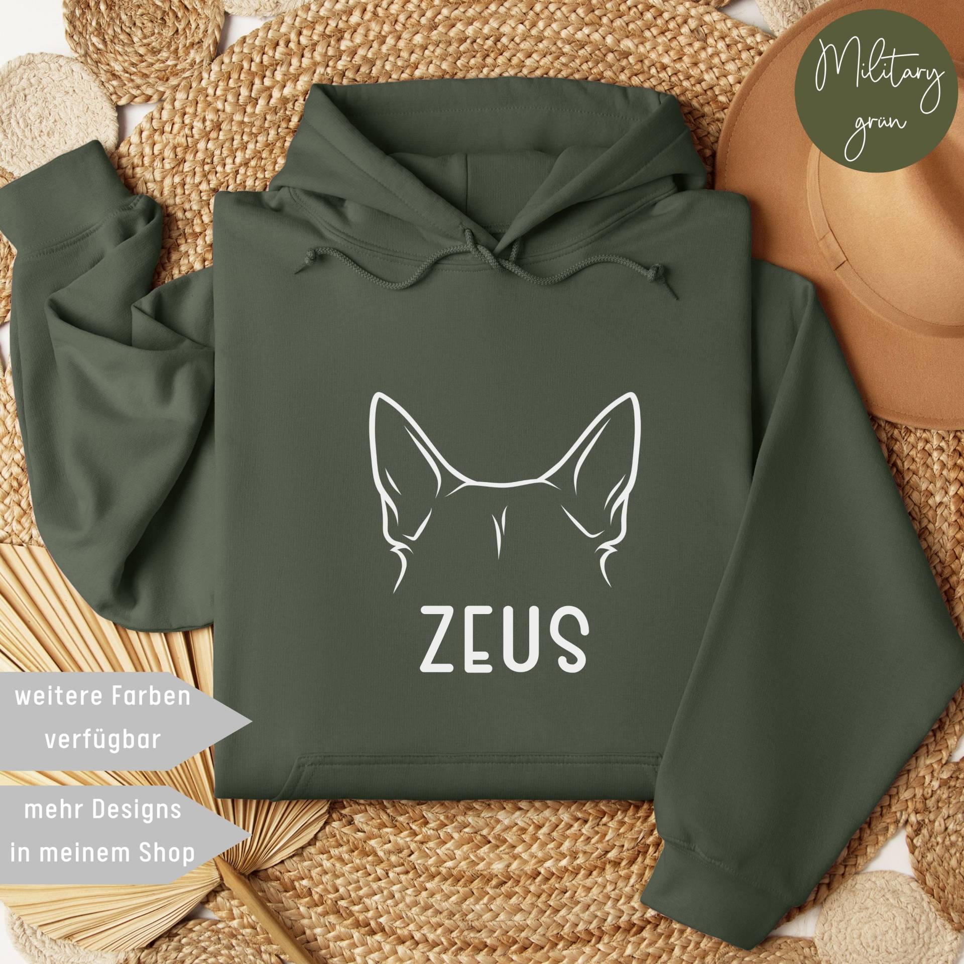 Geschenke Für Hundebesitzer, Personalisierte Hoodies, Oversized, Hundeliebhaber Geschenk, Geburtstagsgeschenk Hundemensch von UnikatUniversum