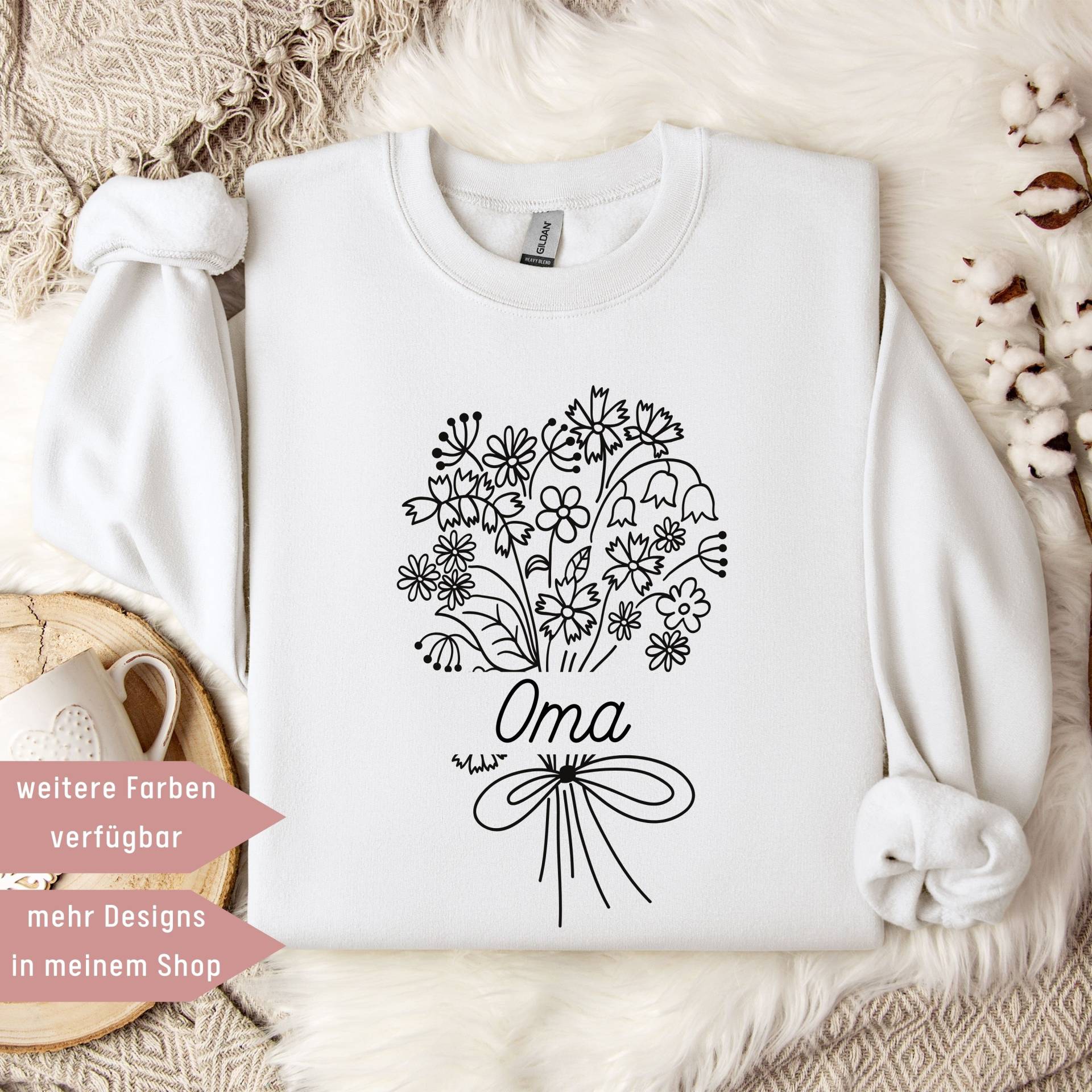 Oma Pullover, Geburtstagsgeschenk Oma, Geschenke Für Persönliche Beste Schwangerschaft Verkünden, Muttertagsgeschenk von UnikatUniversum