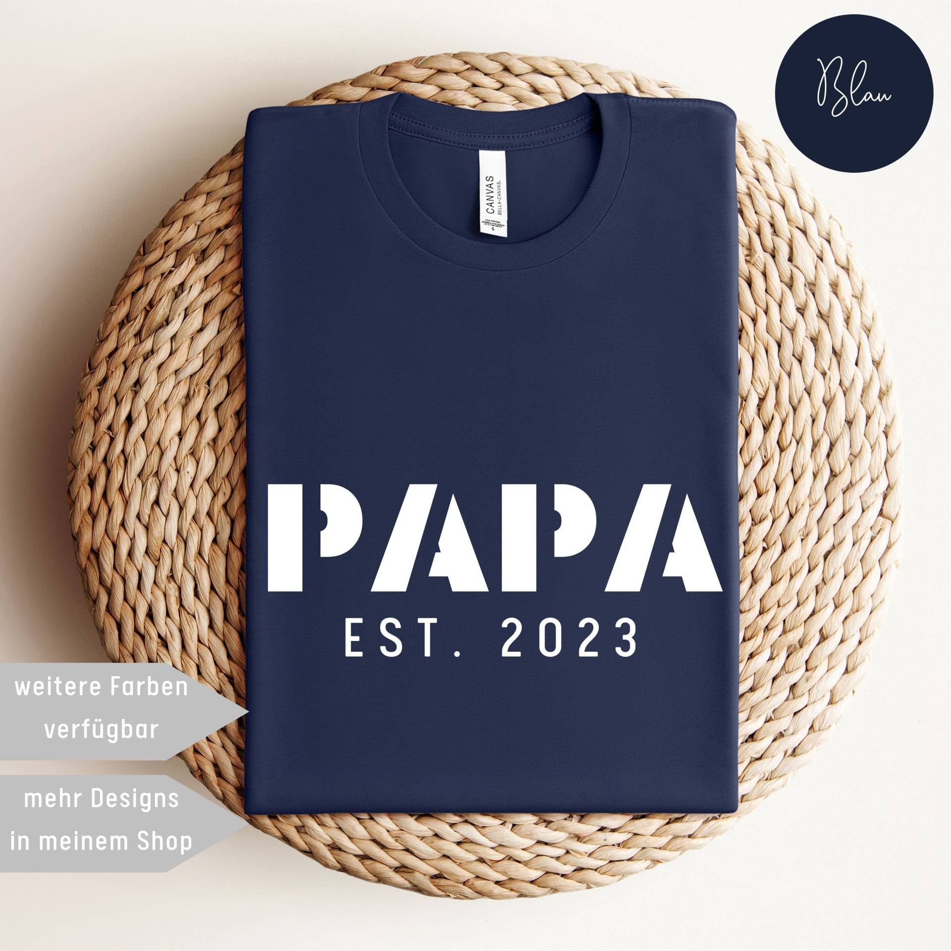 Papa T-Shirt, Geburtstagsgeschenk Papa, Geschenke Für Personalisierte Geschenk Werdende Väter von UnikatUniversum