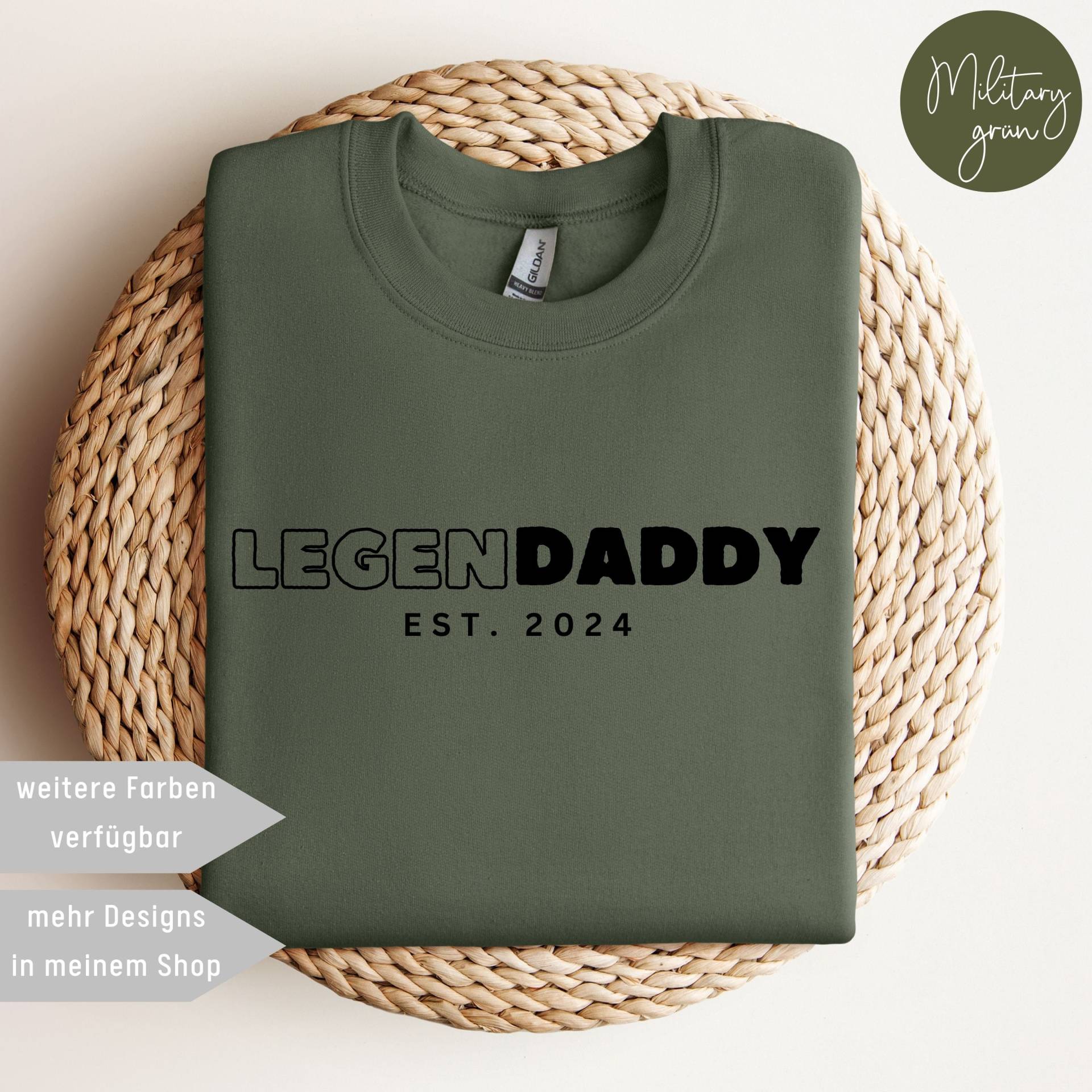 Personalisierte Pullover, Weihnachtsgeschenk Papa, Geschenke Für Geschenk Frisch Gebackenen Werdende Väter von UnikatUniversum