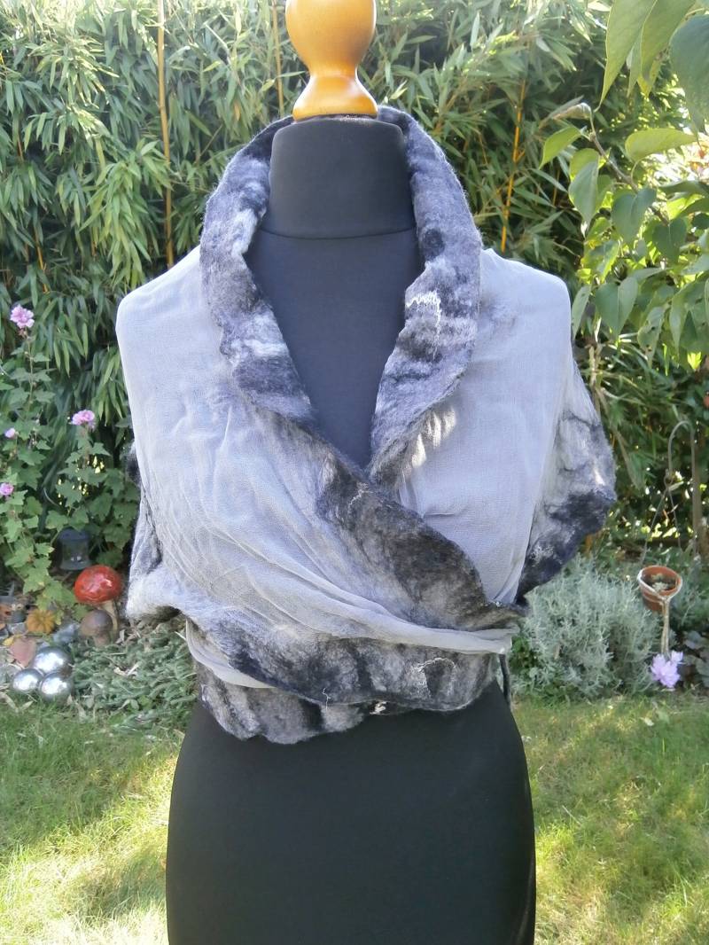 Seidenschal, Chiffonseide Seidenschal, Chiffonseide von UnikateNR