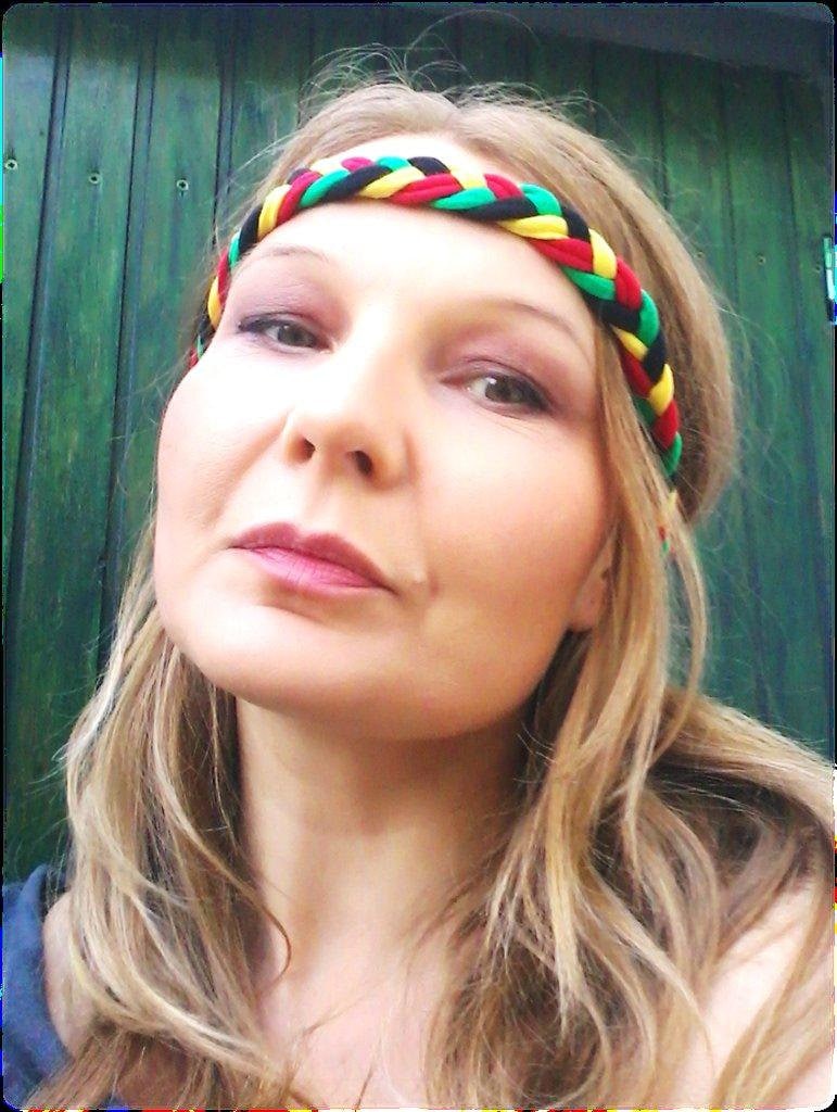 stirnband, Jamaika Rastafari Reggae Hippie Boho, One Love von Unikatina
