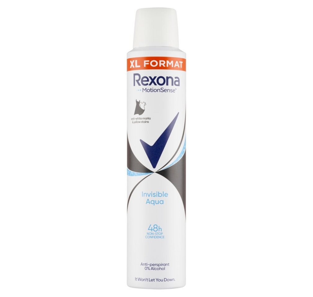 Unilever Deo-Roller UNILEV REXONA DEO SPRAY WOM INVISIBLE AQUA 200ml von Unilever