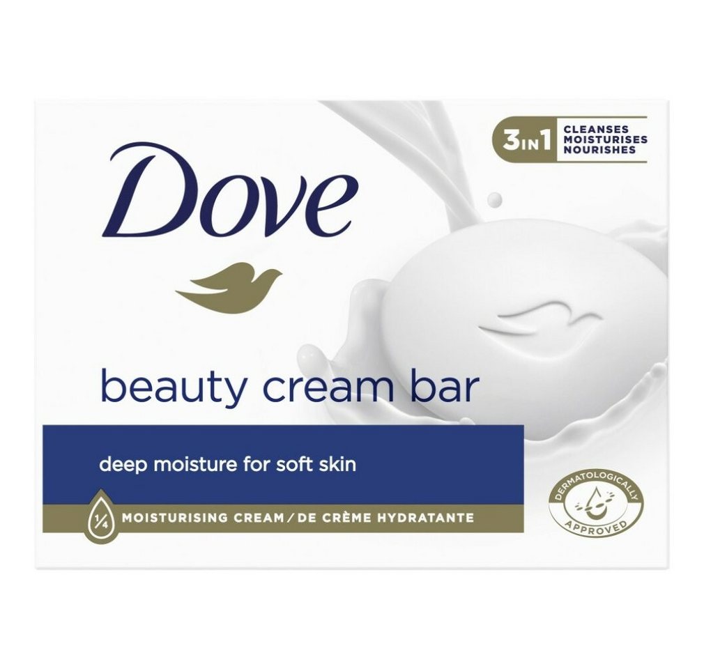 Unilever Gesichtsmaske Dove Deep Moisturising Bar Soap 3in1 - Beauty Cream 90g Unilever Gesichtsmaske Dove Deep Moisturising Bar Soap 3in1 - Beauty Cream 90g von Unilever