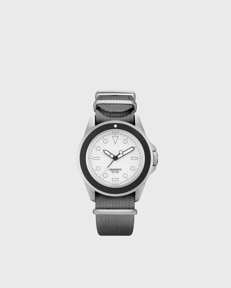 Unimatic U1-FL men Watches white in Größe:ONE SIZE von Unimatic