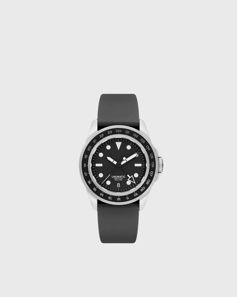 Unimatic U1-GMT men Watches black in Größe:ONE SIZE von Unimatic