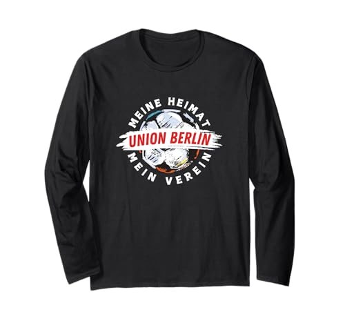 Union Eisern Fußball Kicken Fan Berlin Herren rot Weiss Langarmshirt von Union Eisern Fussball Kicken Fan Outfit Berlin