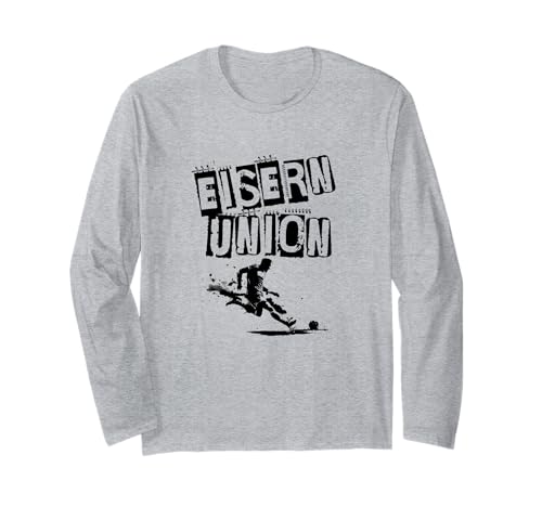 Union Eisern Fußball Kicken Fan Berlin Herren rot Weiss Langarmshirt von Union Eisern Fussball Kicken Fan Outfit Berlin