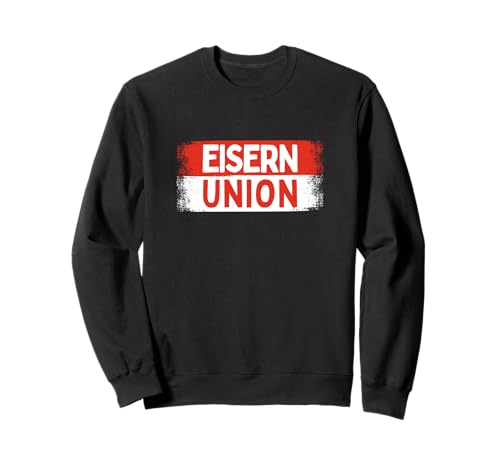 Union Eisern Fußball Kicken Fan Berlin Herren rot Weiss Sweatshirt von Union Eisern Fussball Kicken Fan Outfit Berlin