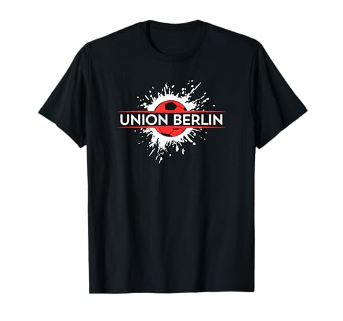 Union Eisern Fußball Kicken Fan Berlin Herren rot Weiss T-Shirt von Union Eisern Fussball Kicken Fan Outfit Berlin