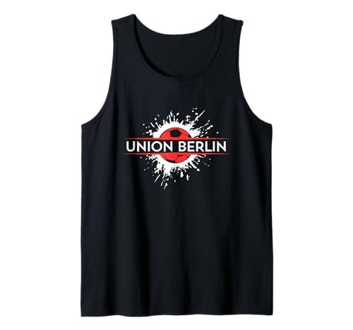Union Eisern Fußball Kicken Fan Berlin Herren rot Weiss Tank Top von Union Eisern Fussball Kicken Fan Outfit Berlin
