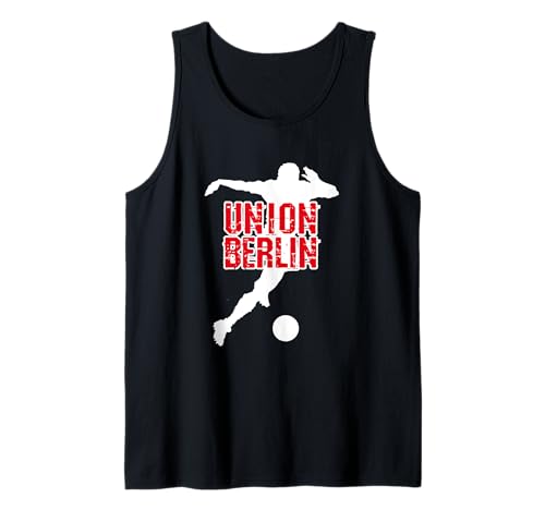 Union Eisern Fußball Kicken Fan Berlin Herren rot Weiss Tank Top von Union Eisern Fussball Kicken Fan Outfit Berlin